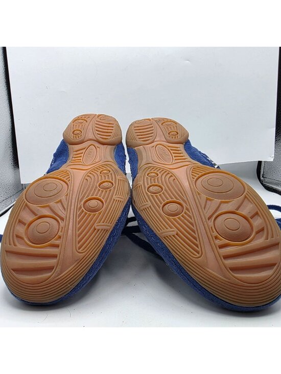 Asics Matflex Mens Wrestling Shoes Size 11.5 Blue Breathable Lightweight Sports